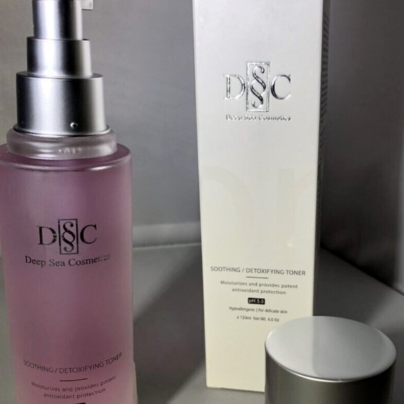 DEEP SEA COSMETICS SOOTHING DETOXIFYING TONER-4.0 fl oz /120 ml-BRAND NEW-SEALED - Picture 2 of 8